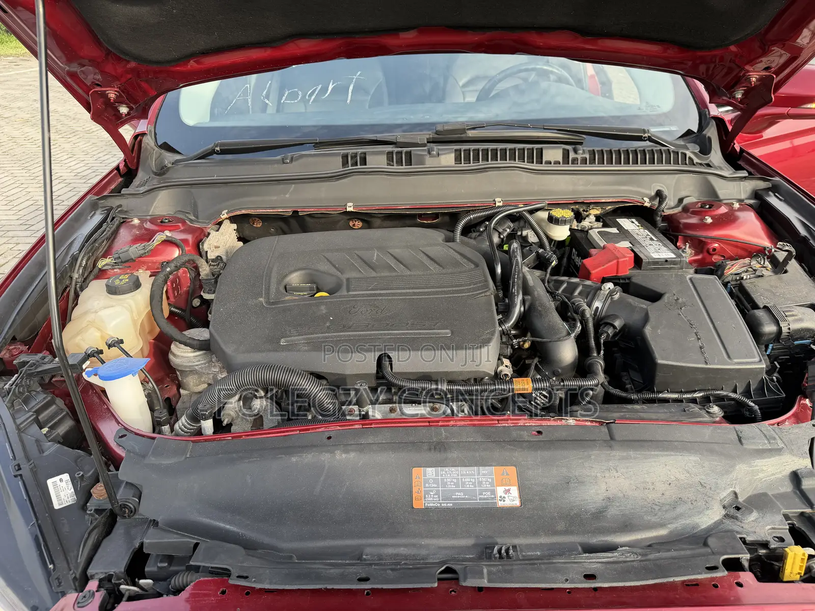 Ford Fusion 2016 Red