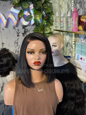 Bob Wig 12in SDD Silky Striaght Human Hair