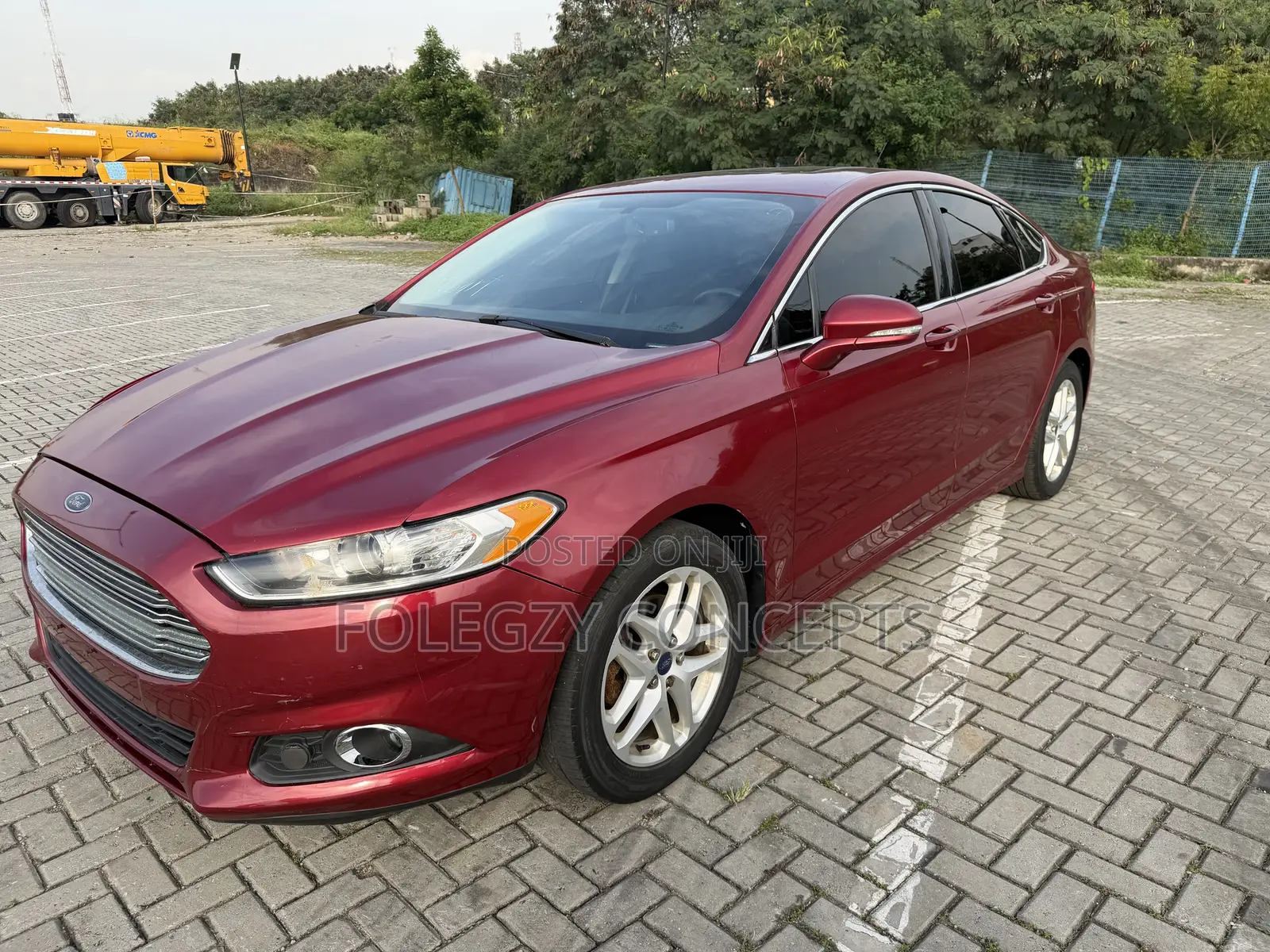 Ford Fusion 2016 Red