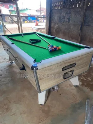 Locally Made Marble and Coin Operated Snooker Board