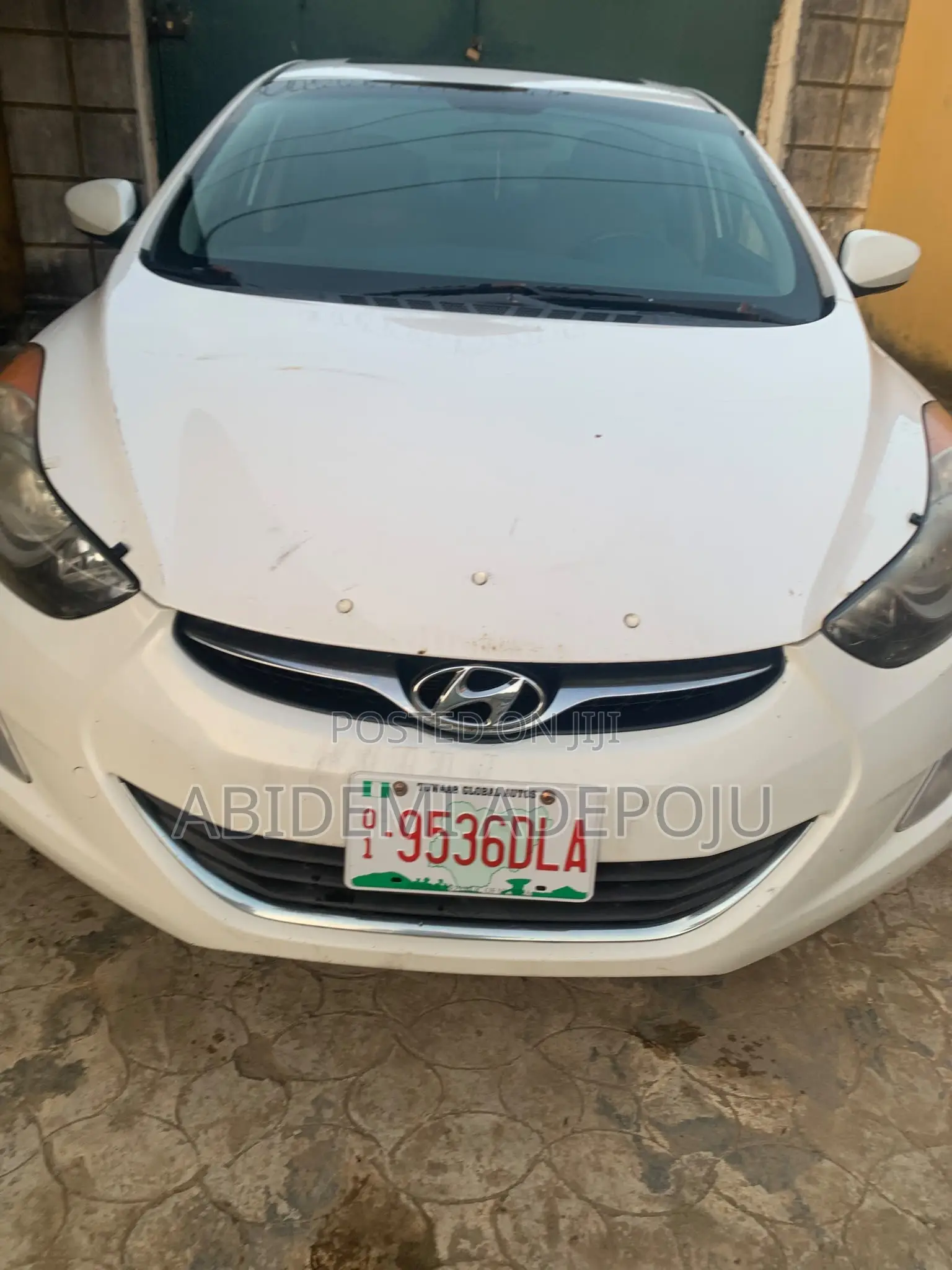 Hyundai Elantra 2013 White