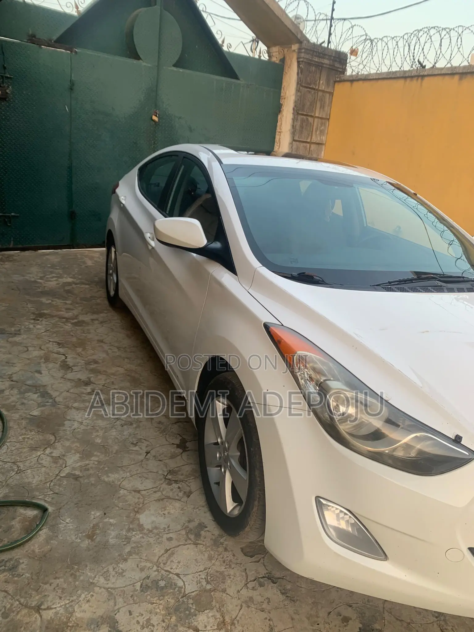 Hyundai Elantra 2013 White