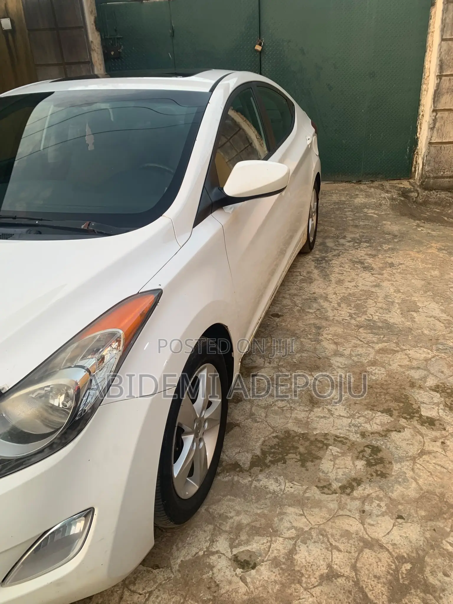 Hyundai Elantra 2013 White