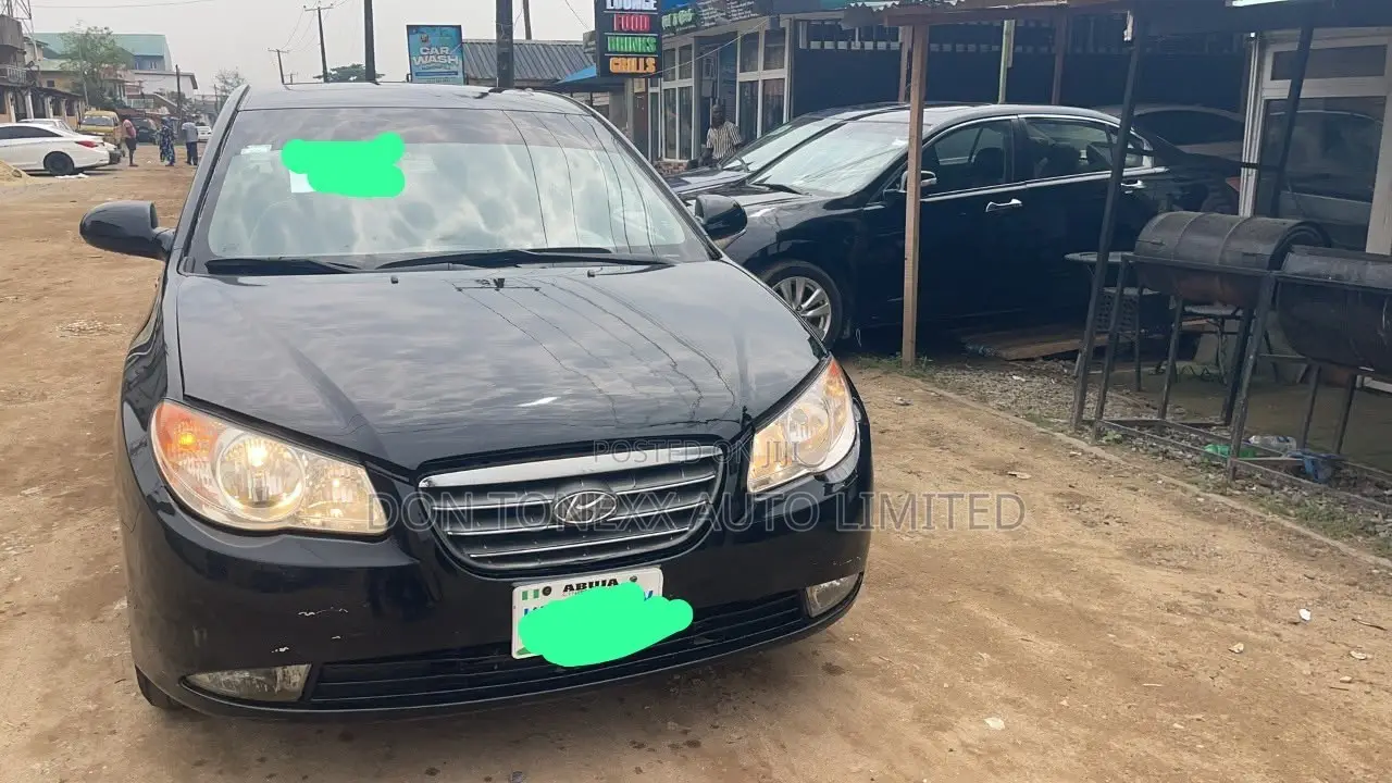 Hyundai Elantra 1.6 Automatic 2009 Black