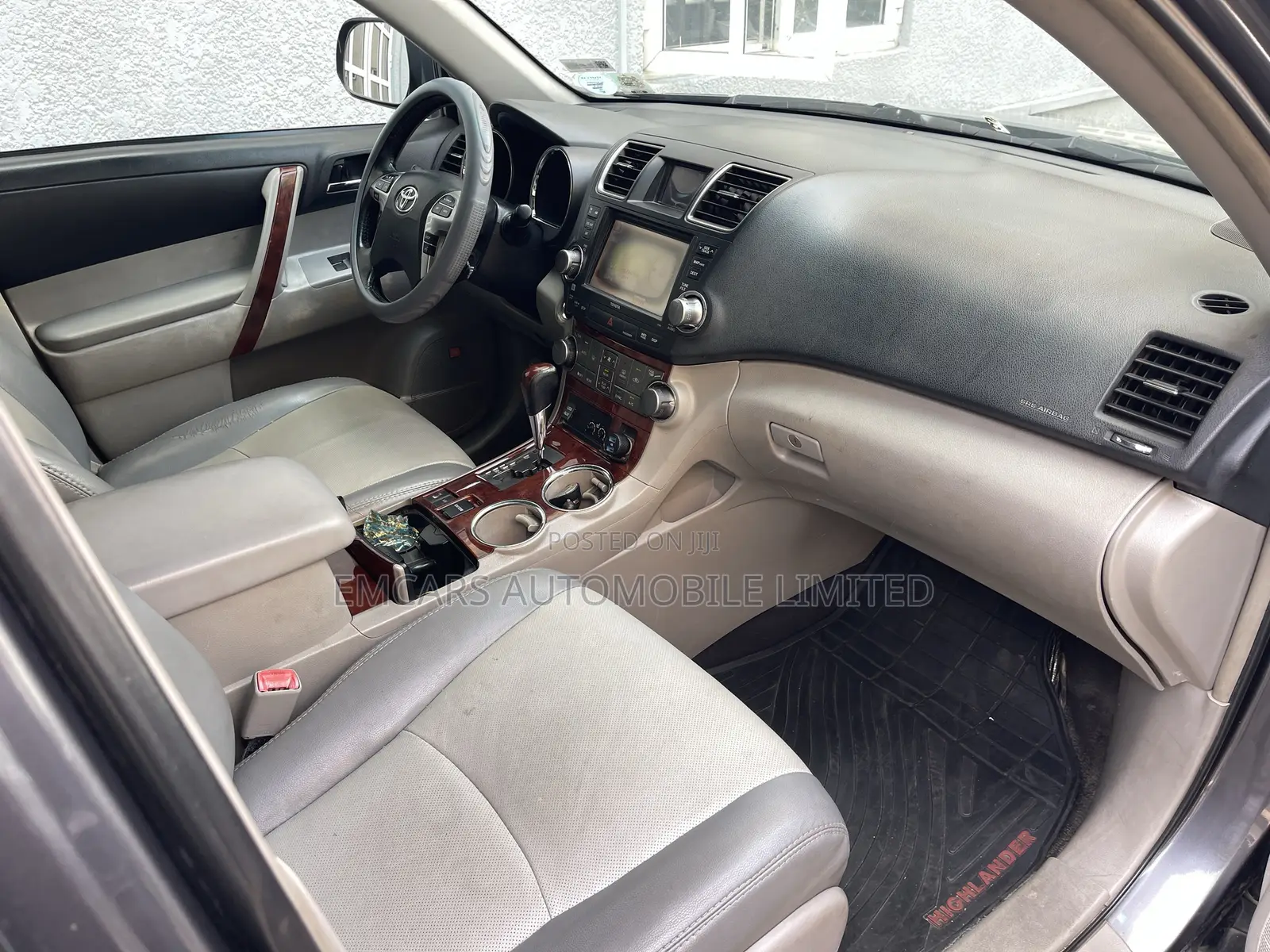 Toyota Highlander Limited 2011 Red