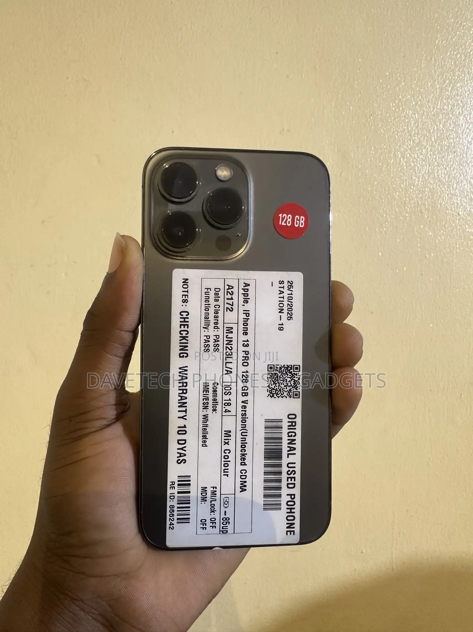 Apple iPhone 13 Pro 128 GB Graphite