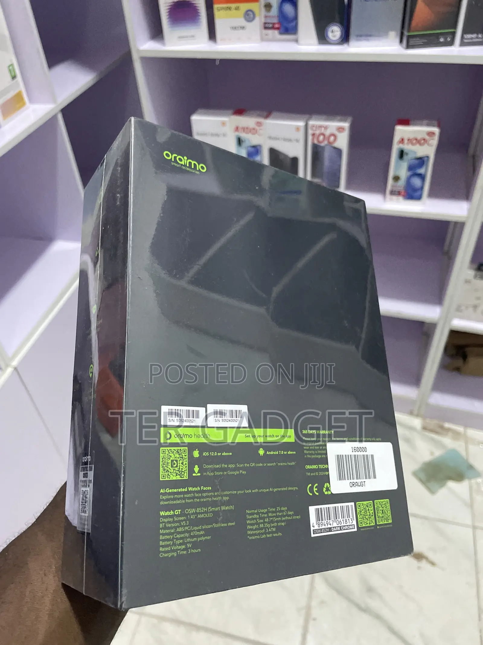 Oraimo Watch GT Smart Watch