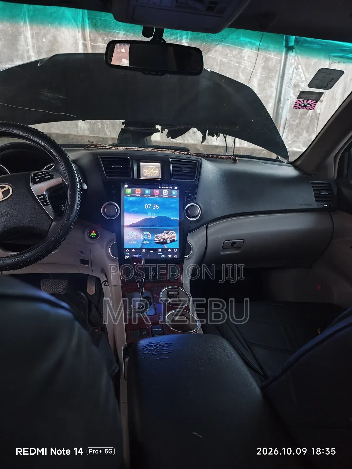 Toyota Highlander Limited 2012 Black