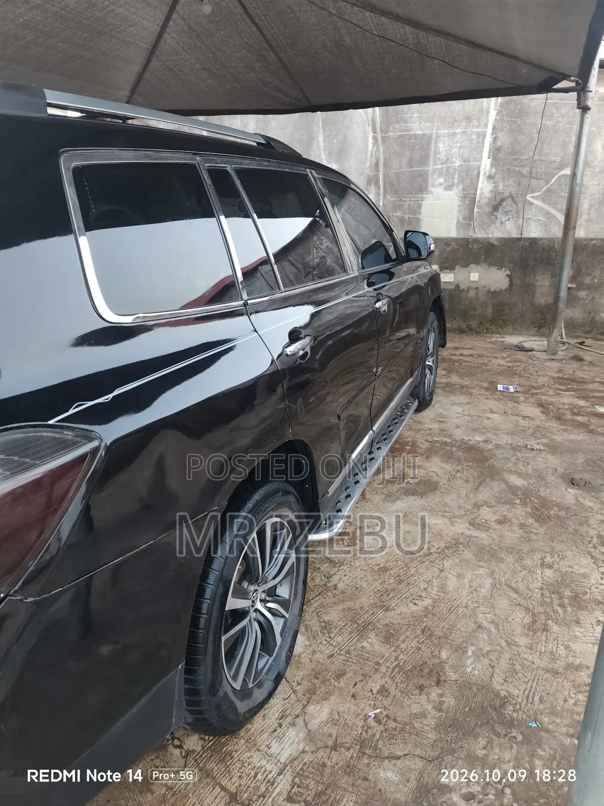 Toyota Highlander Limited 2012 Black