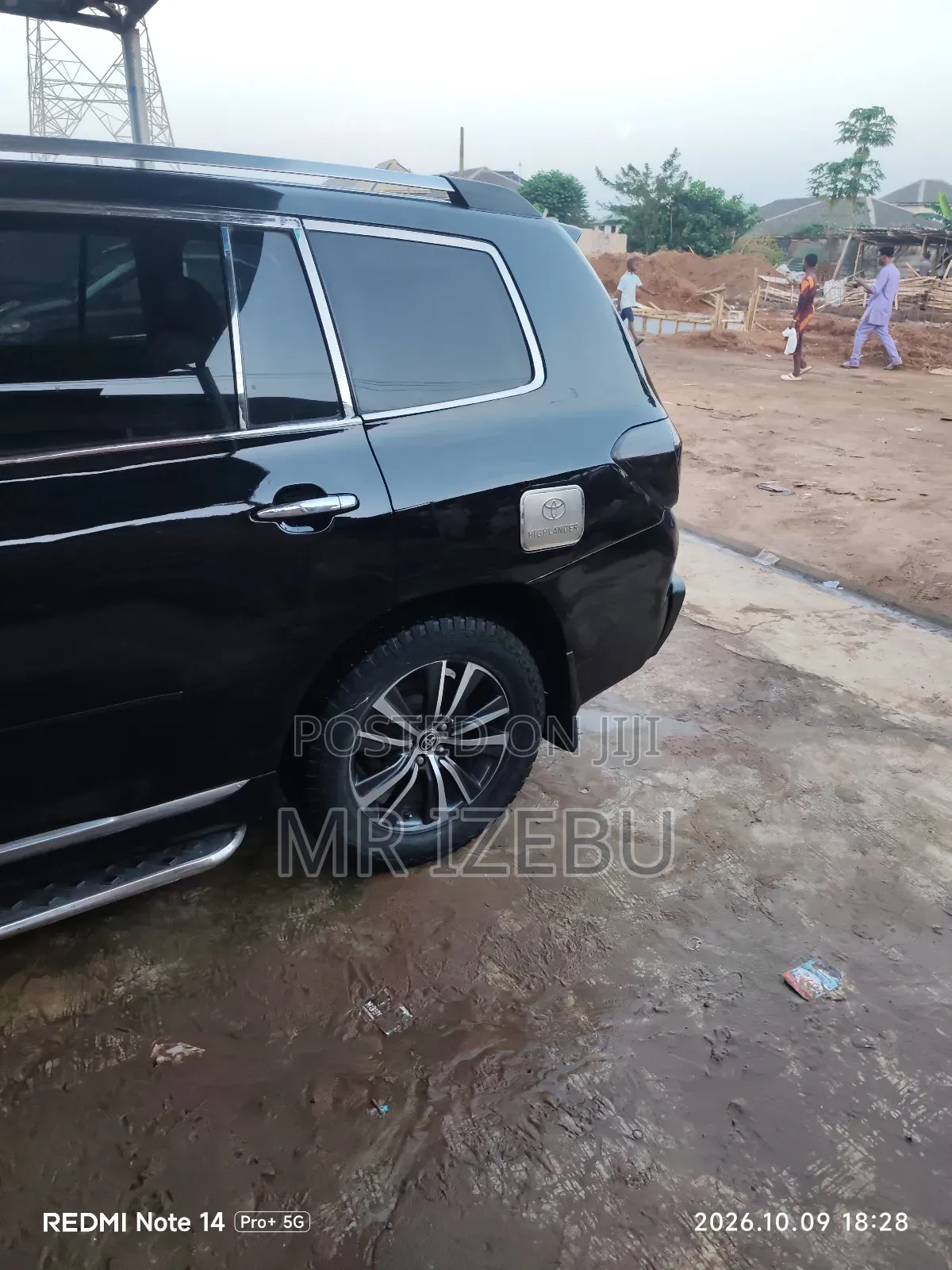 Toyota Highlander Limited 2012 Black