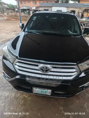 Toyota Highlander Limited 2012 Black