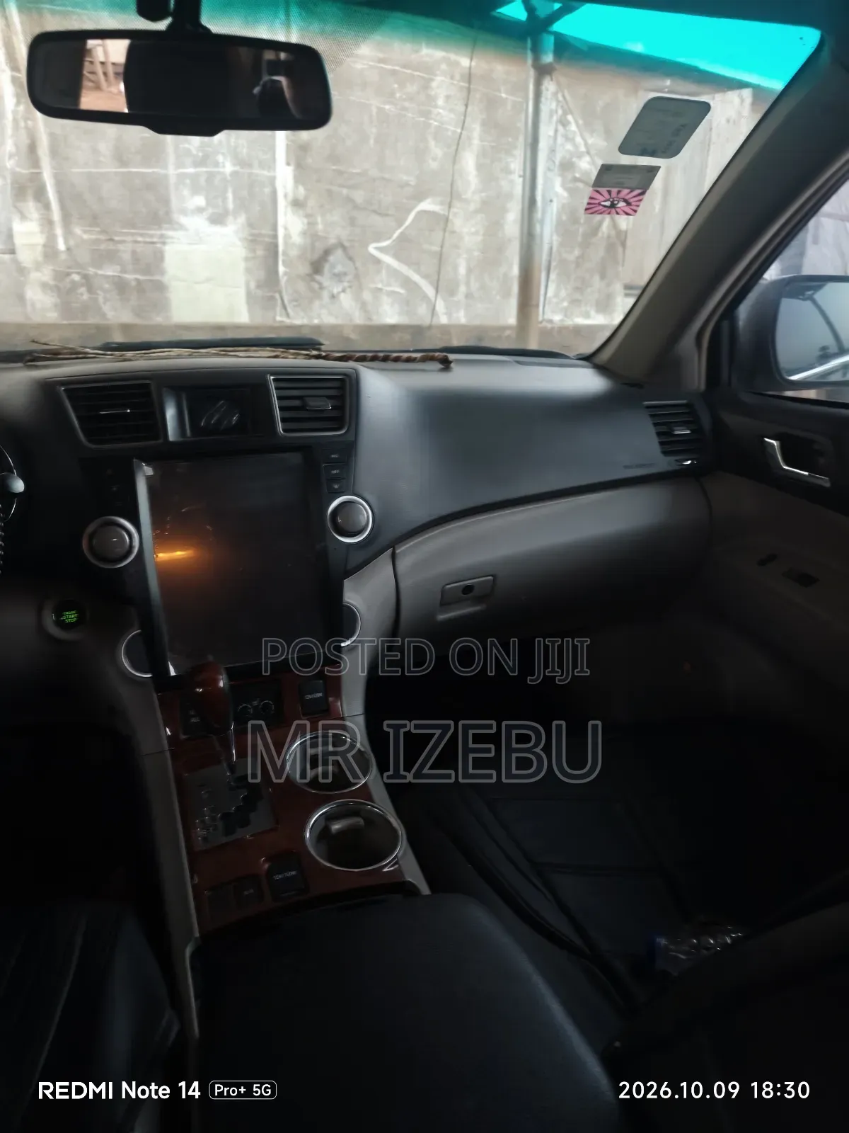 Toyota Highlander Limited 2012 Black