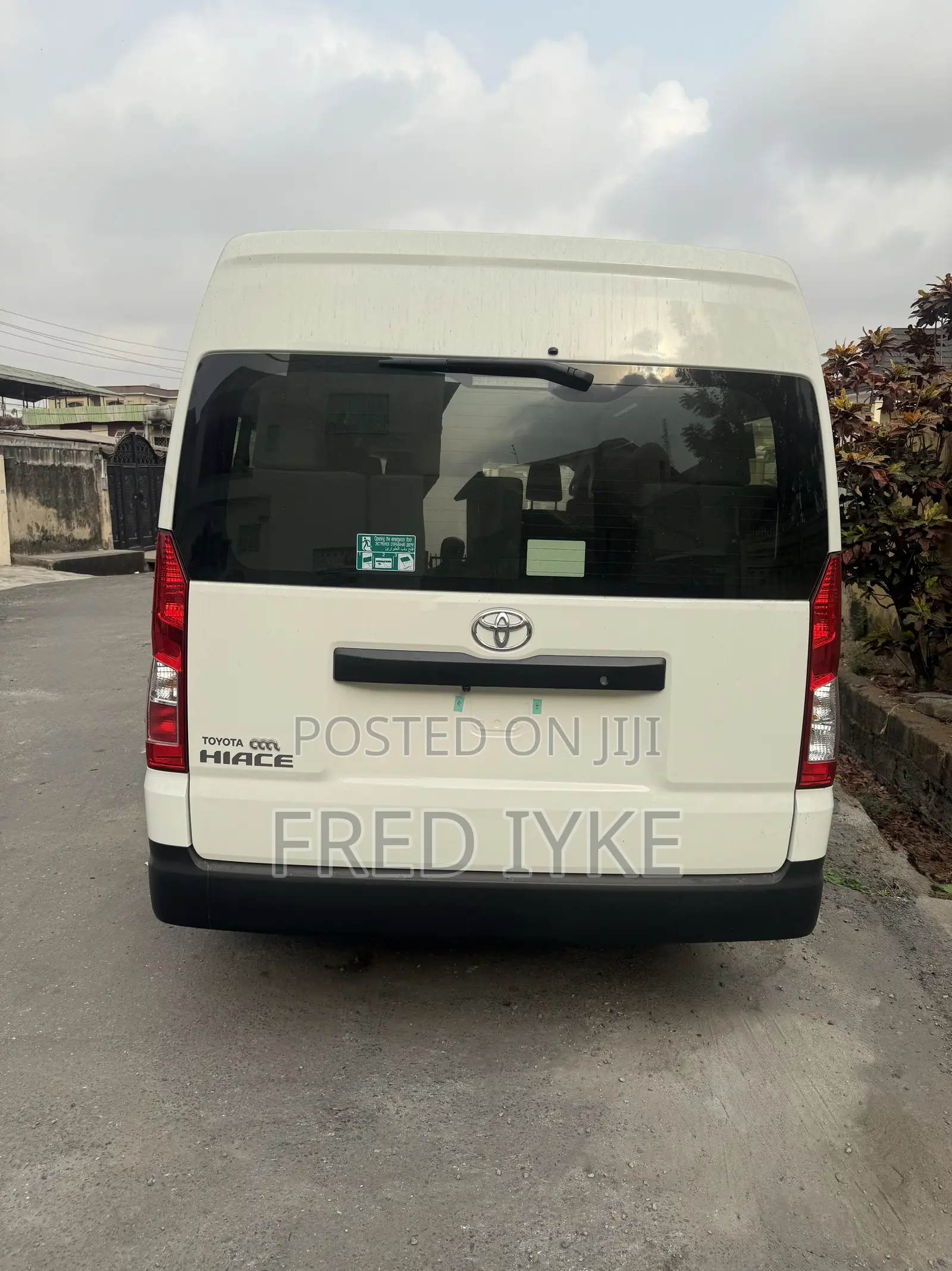 New Toyota HiAce 2026 White