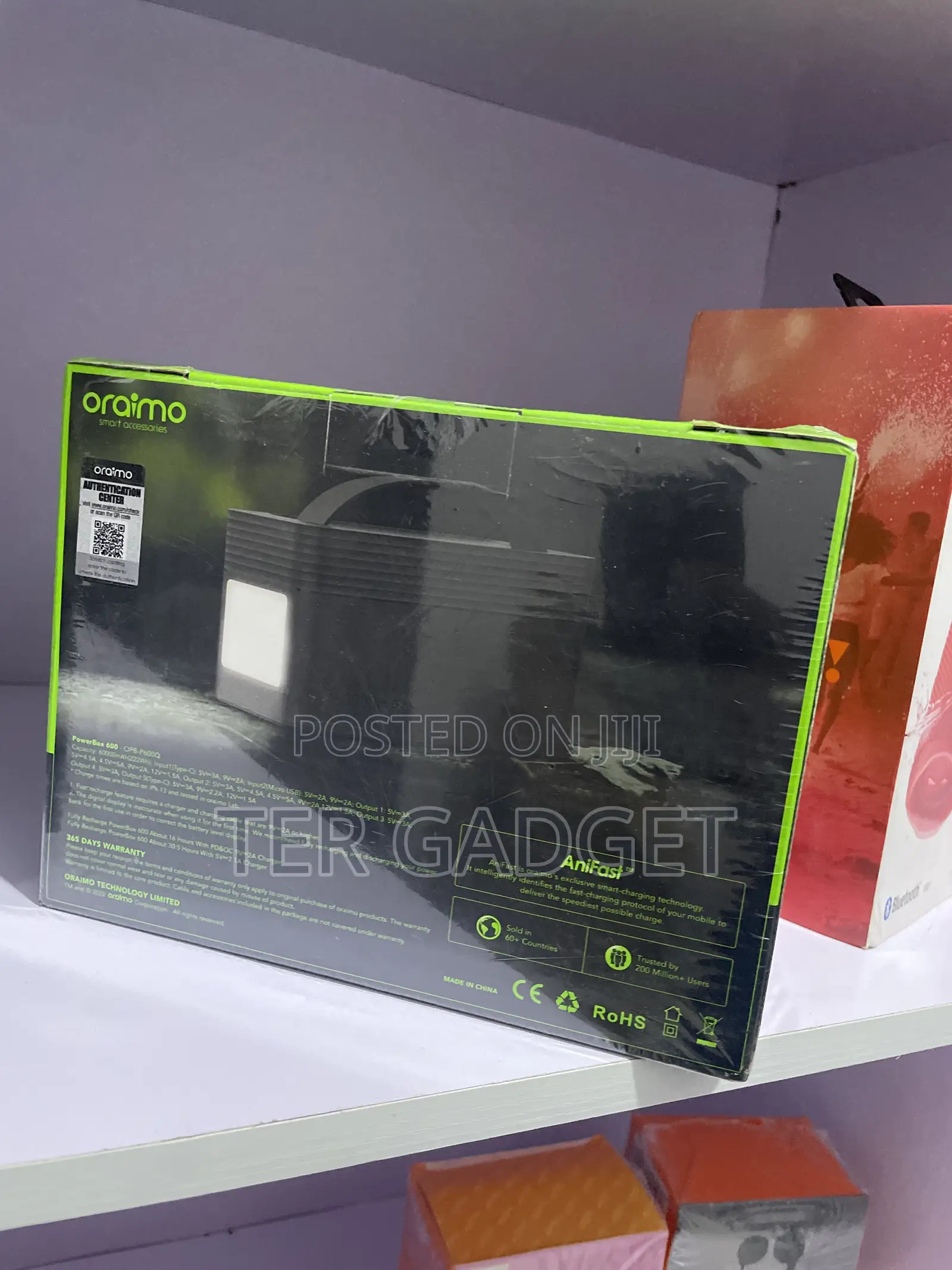 Oraimo 60,000 Mah Power Bank
