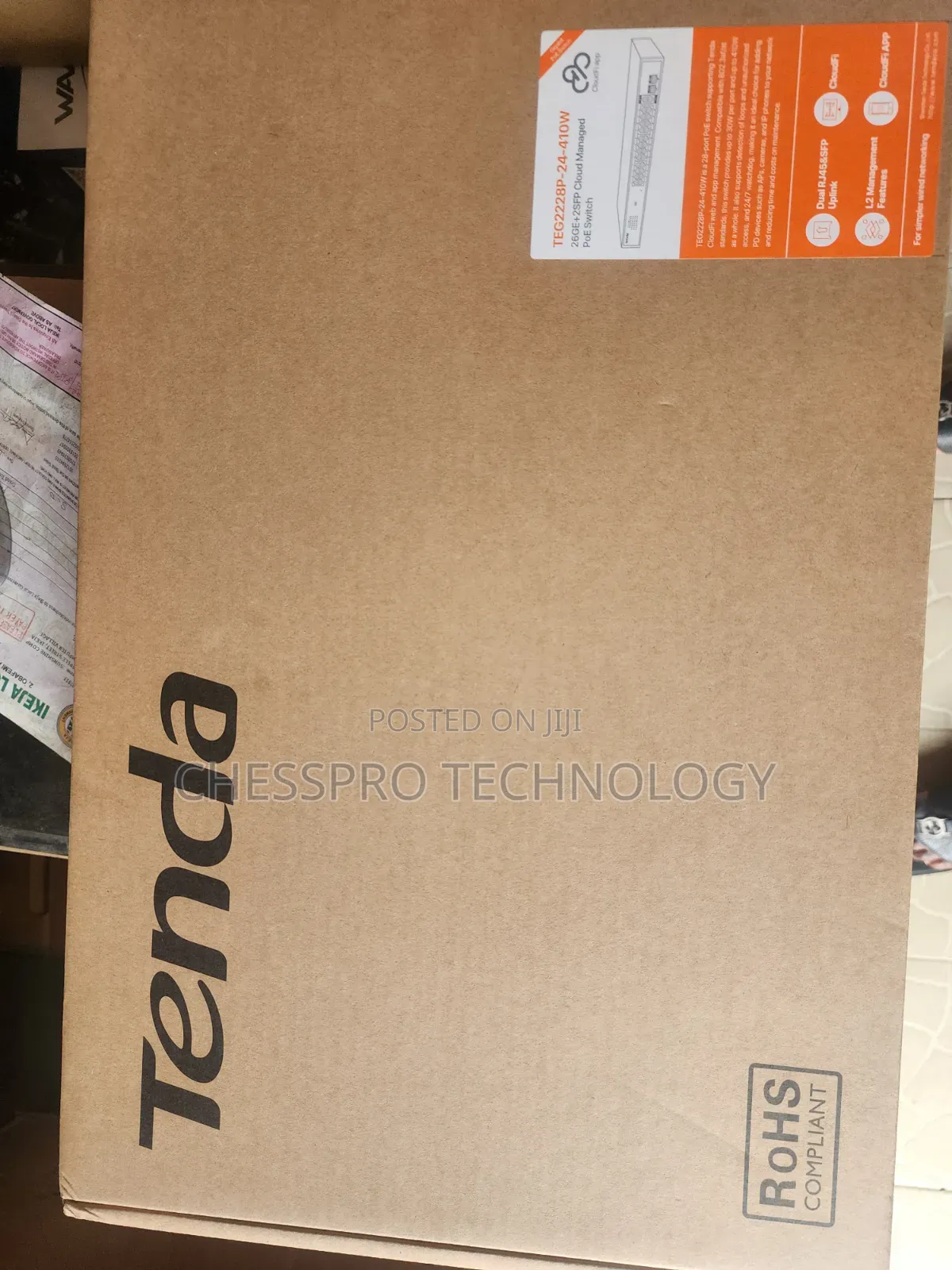 Tenda TEG2228P-24-410W Switch