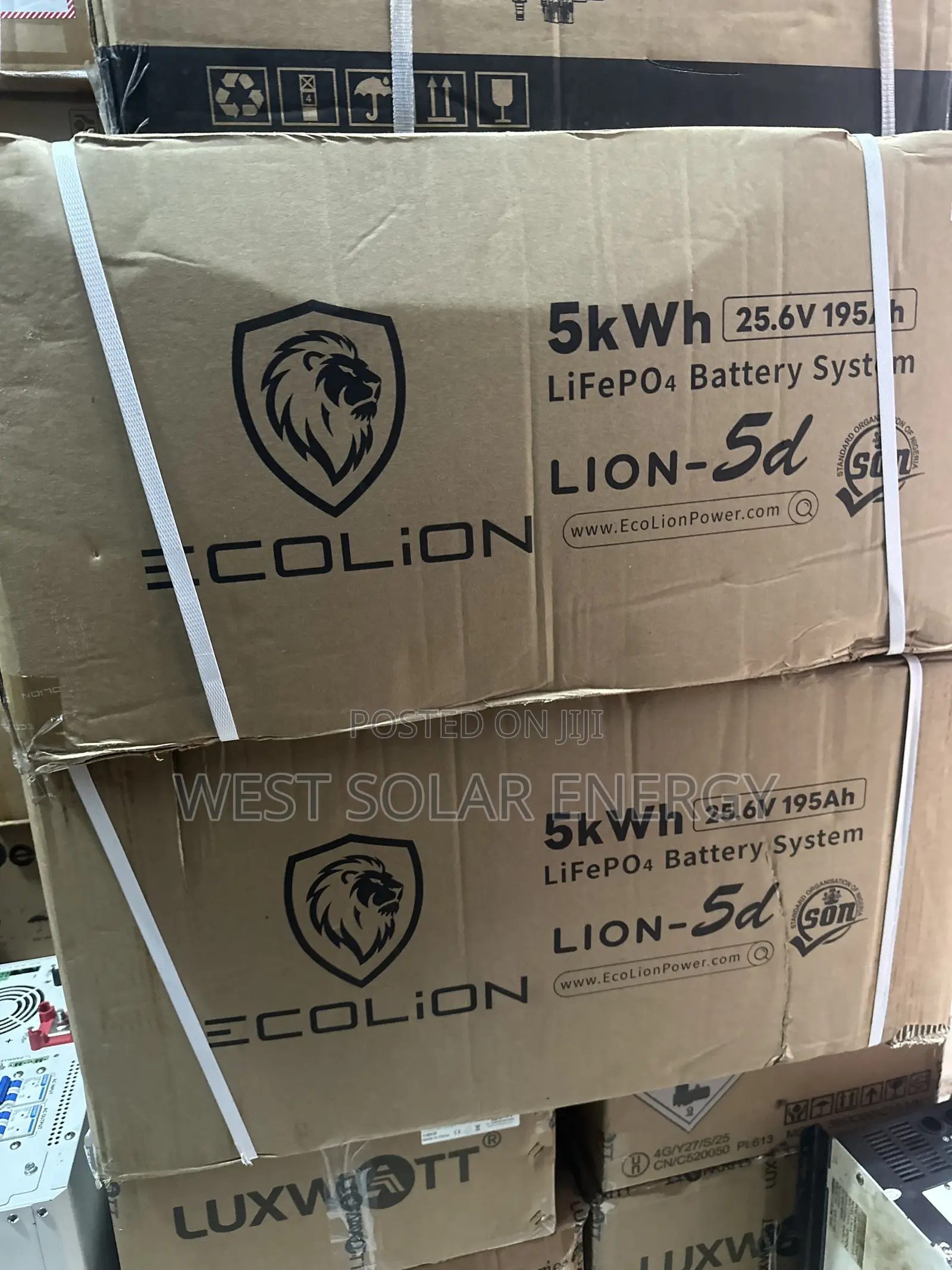 5kwh 24V EcoLion Lithium Ion Battery