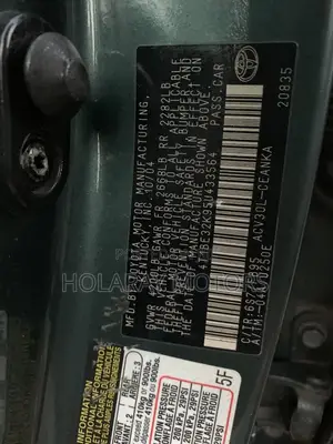 Toyota Camry LE 4dr Sedan (2.4L 4cyl 5A) 2005 Green