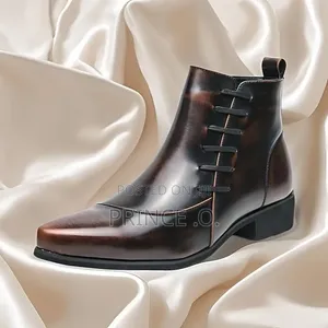 Pure Tan Leather Boots