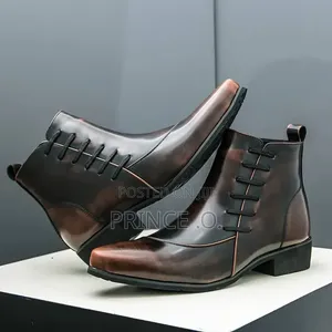Pure Tan Leather Boots