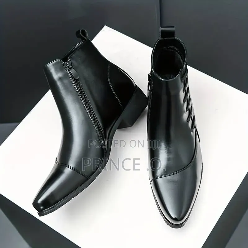 Darky Leather Boots