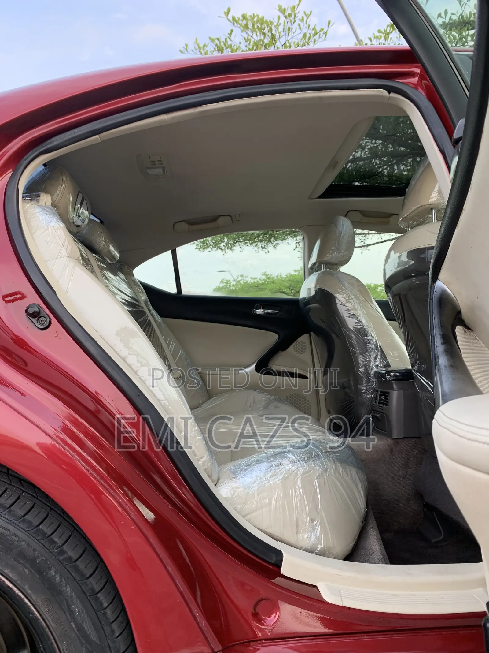 Lexus IS 250 2010 Red