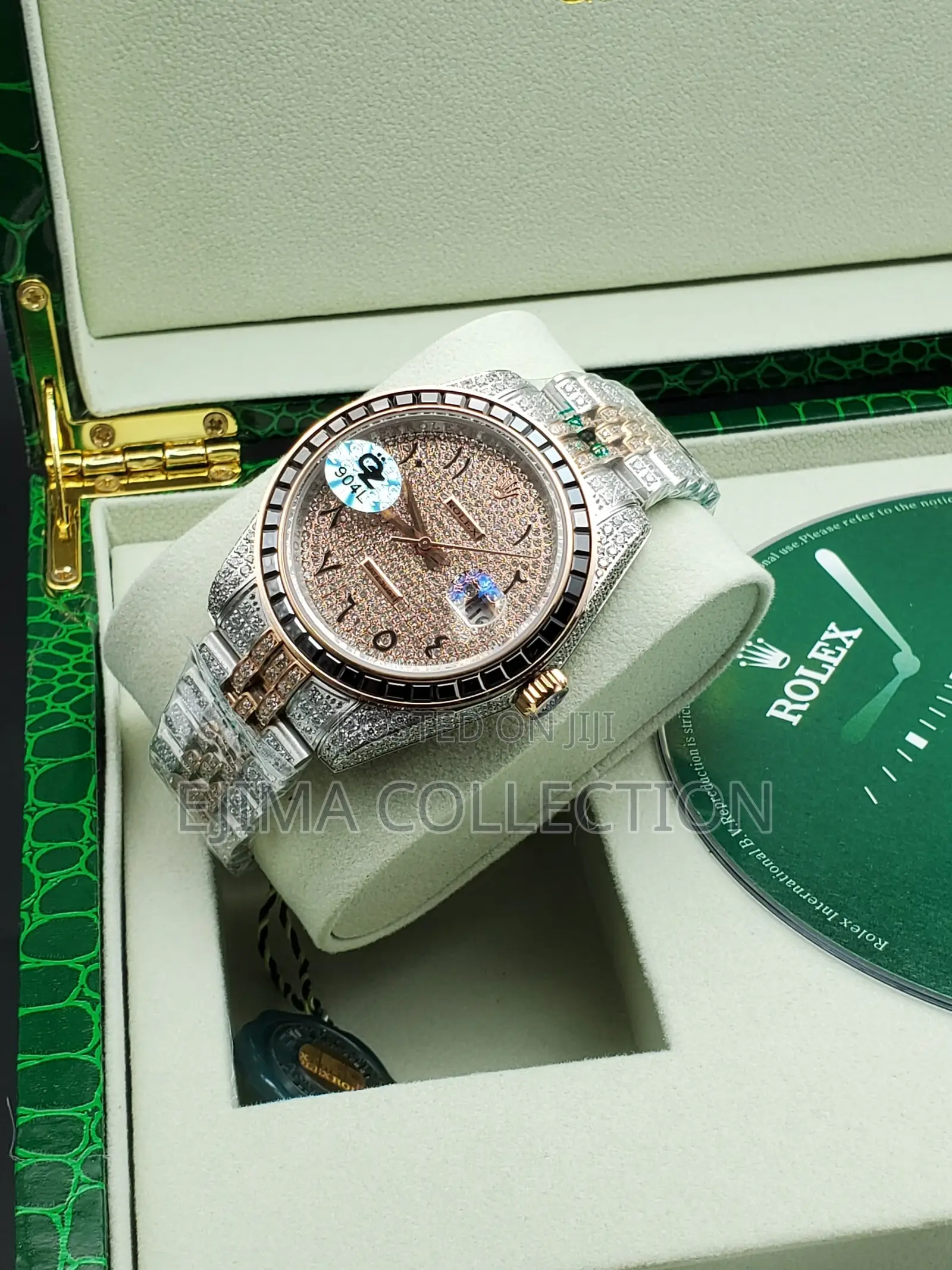 Full Ice Automatic Rolex Chain Watch High Quality