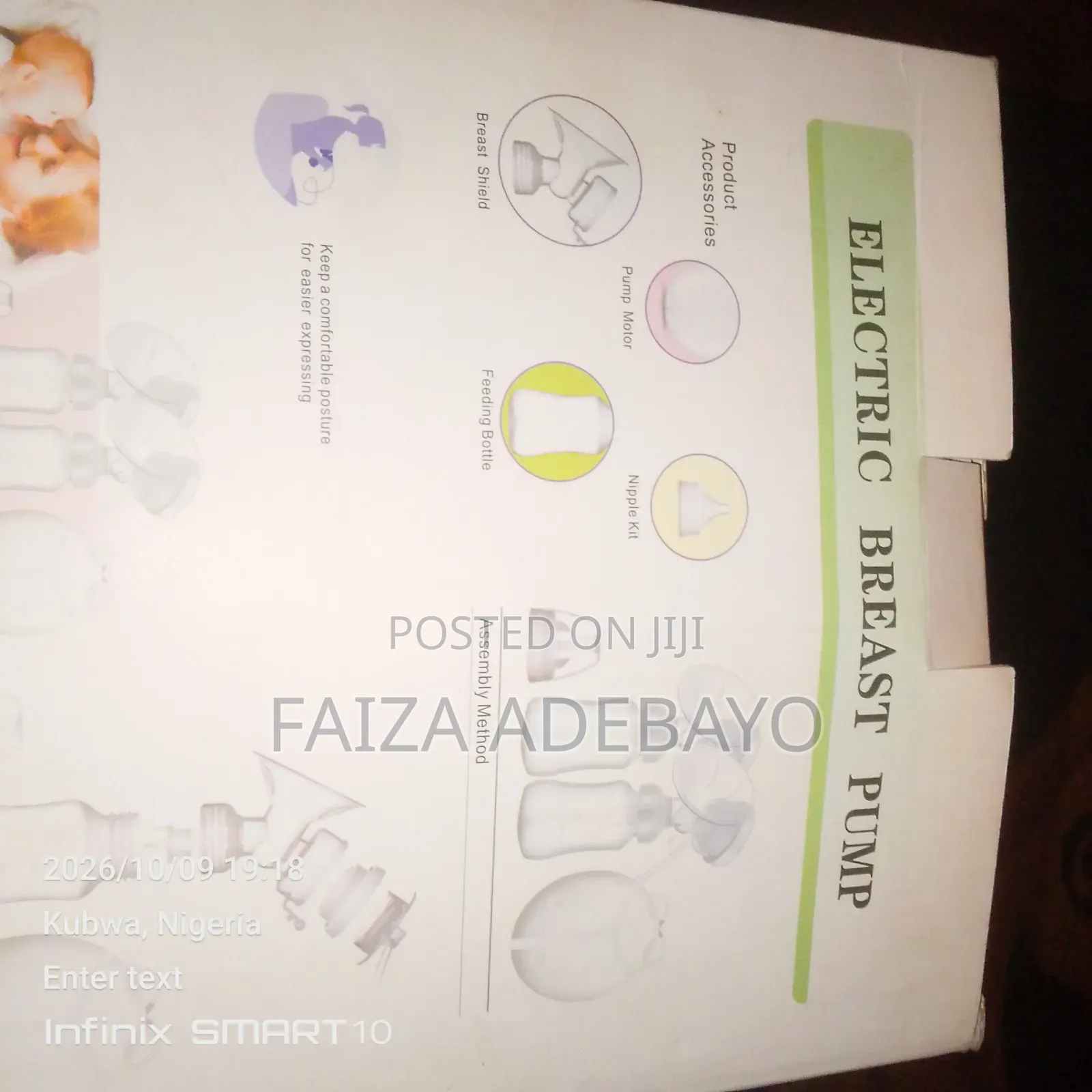 Intelligent RH228 Automatic Double Breast Pump