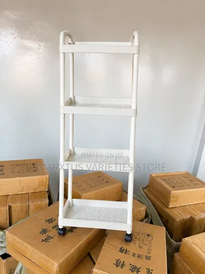 Durable Plastic 4-Layers Trolley