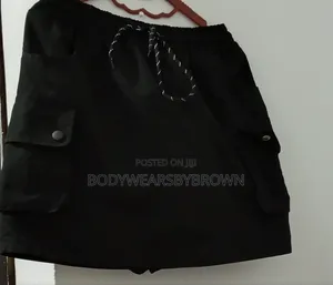 A Front Zip Mini Skirt