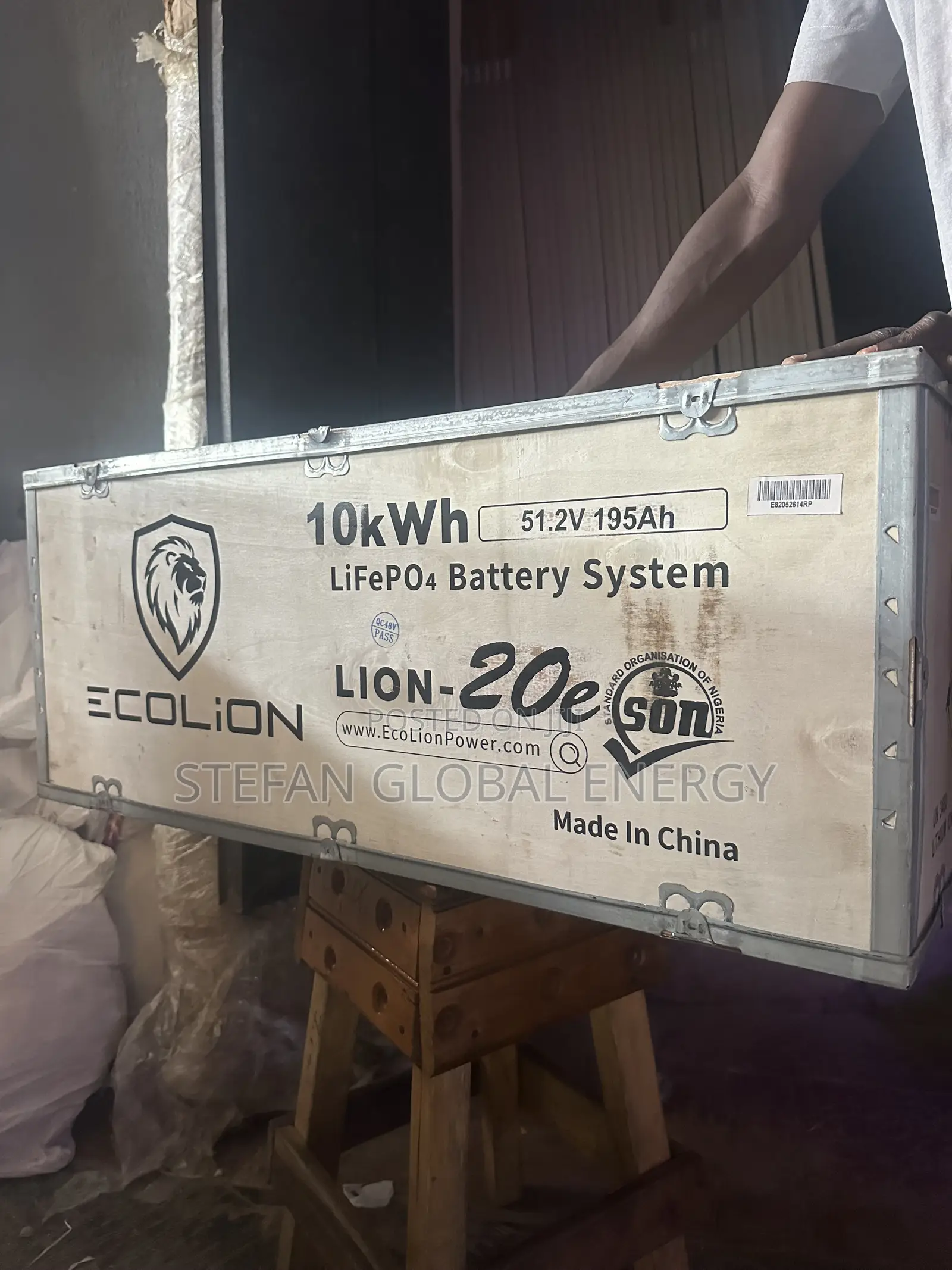 10kwh .48v Ecolion Lithium Battery
