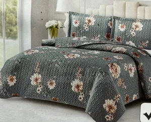 Premium 3-Piece Luxury Blanket & Bedcover Set