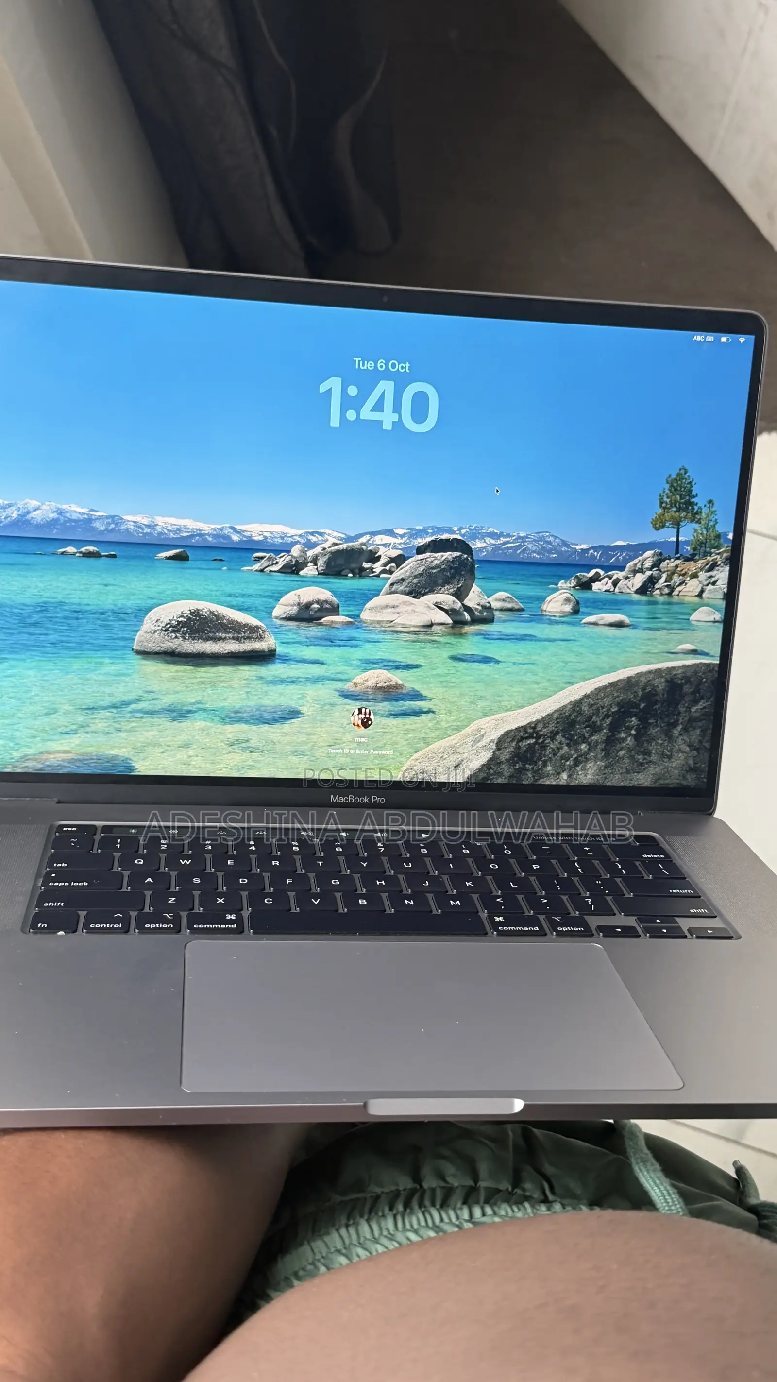 Laptop Apple MacBook Pro 2019 32GB Intel Core i9 SSD 1T