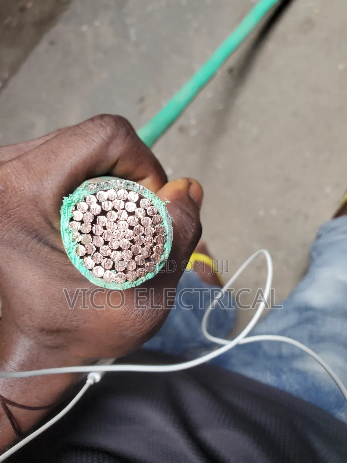1x500mm Cable Copper