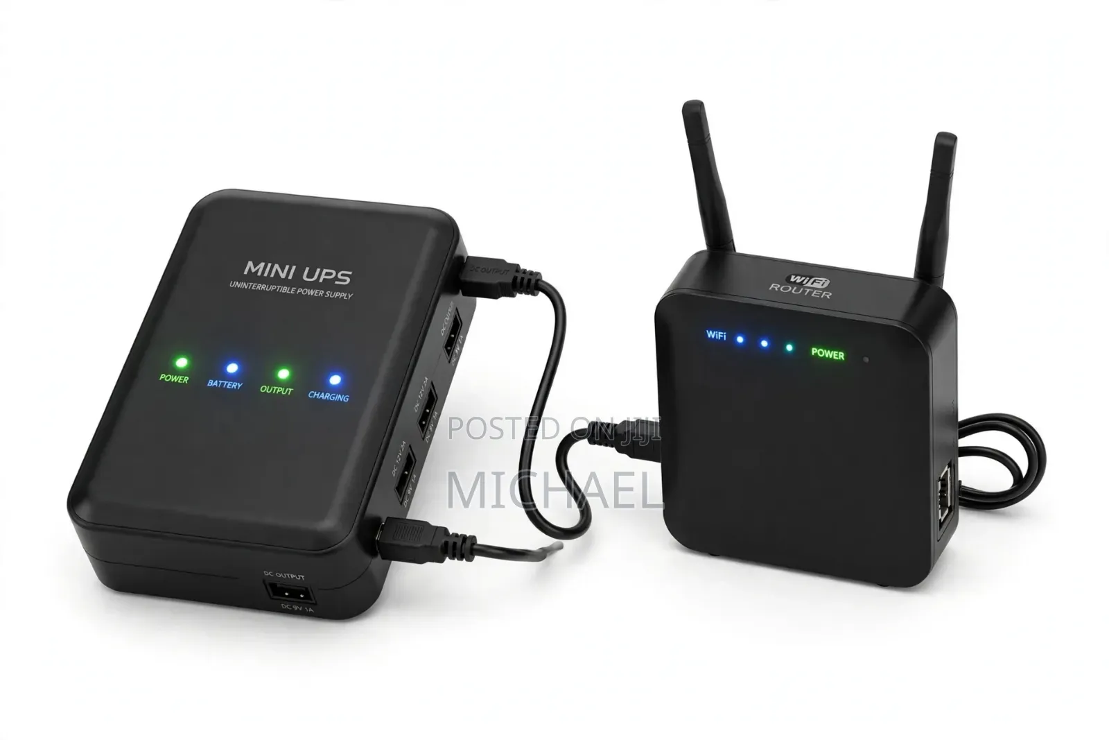 Mini UPS for WiFi Router 8Hrs Backup 34k Pay on Delivery Lagos