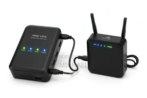 Mini UPS for WiFi Router 8Hrs Backup 34k Pay on Delivery Lagos