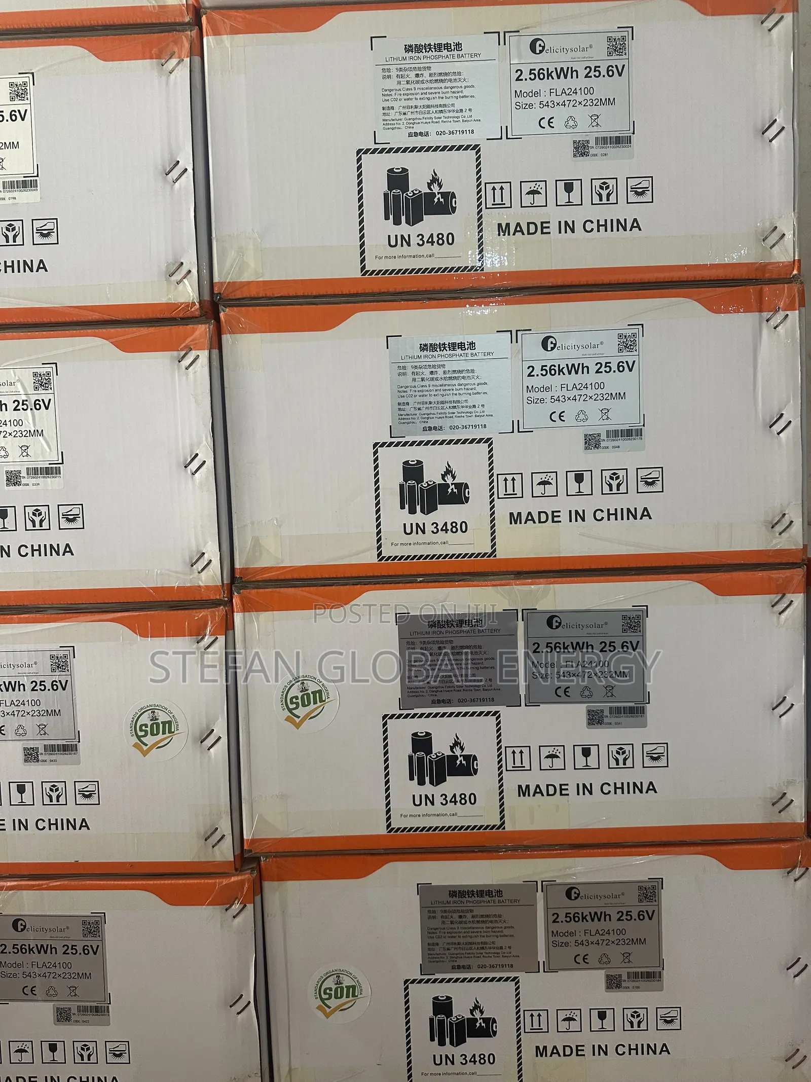 2.5kwh .24v Felicity Littium Battery