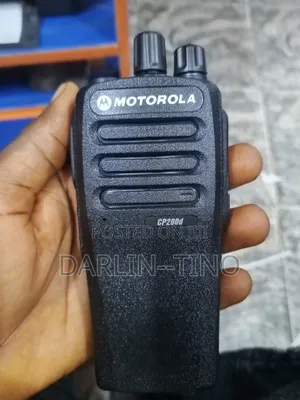 Motorola MOTOTRBO CP200d Portable Two-Way Analog/Digital Radio.