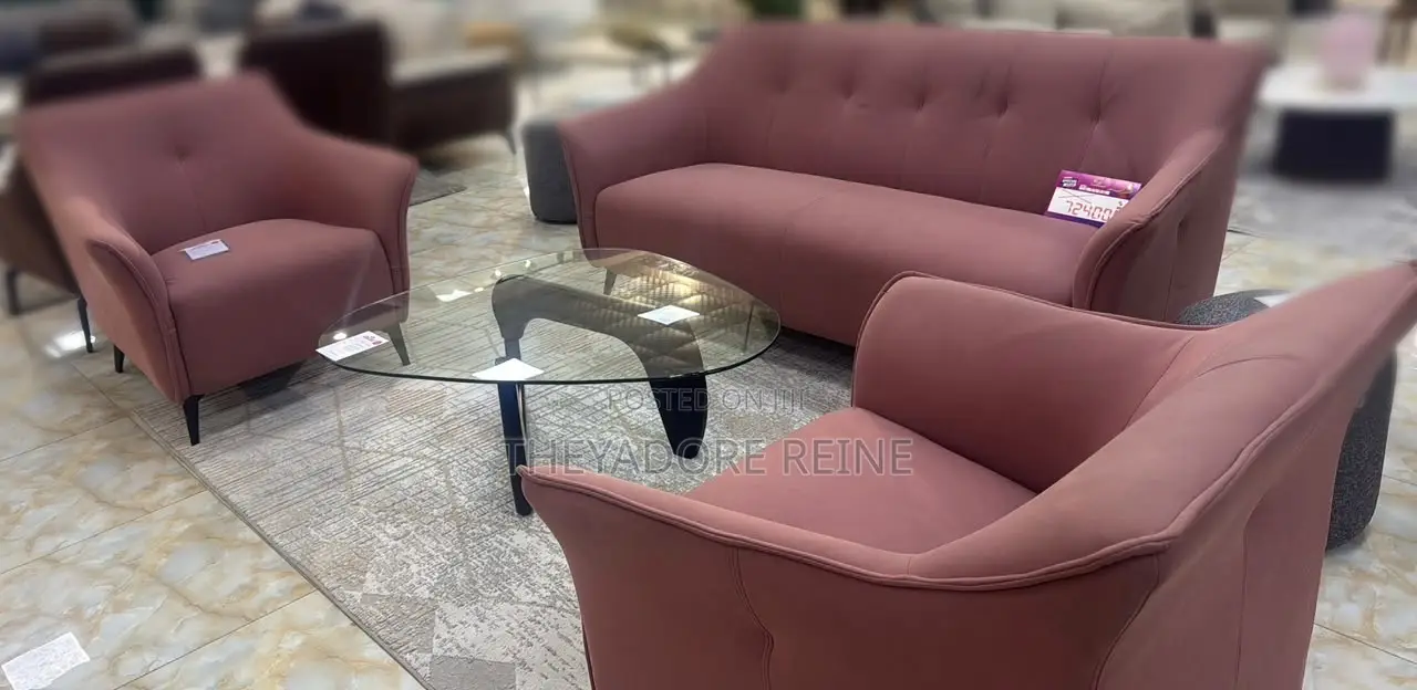 Sofa Set With Center Table