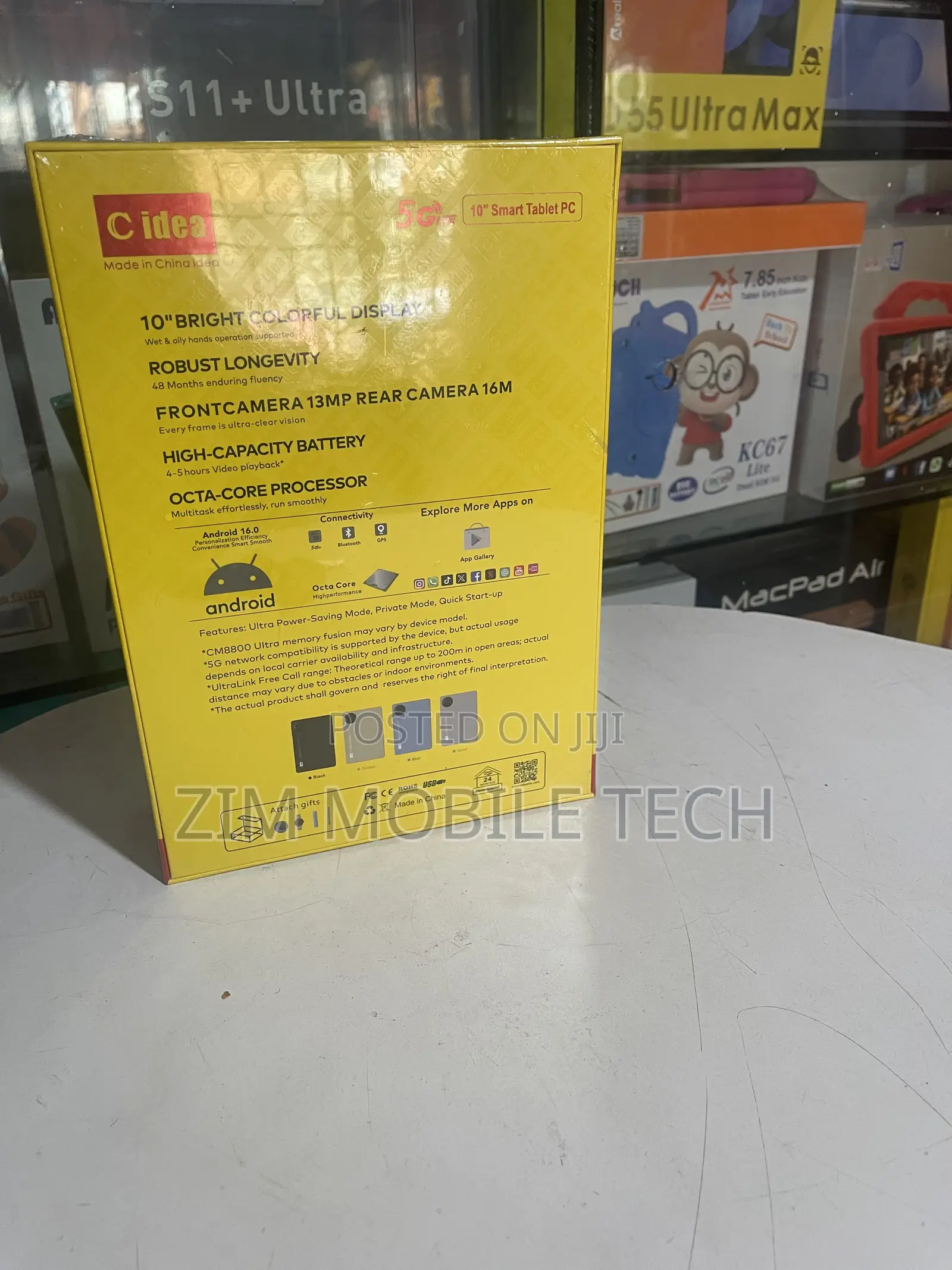New C idea CM8800 Plus 8 GB Silver