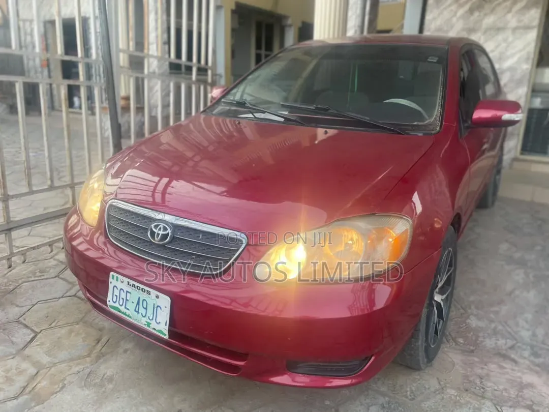 Toyota Corolla LE 2004 Red