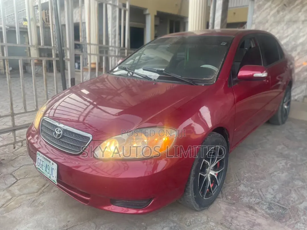 Toyota Corolla LE 2004 Red
