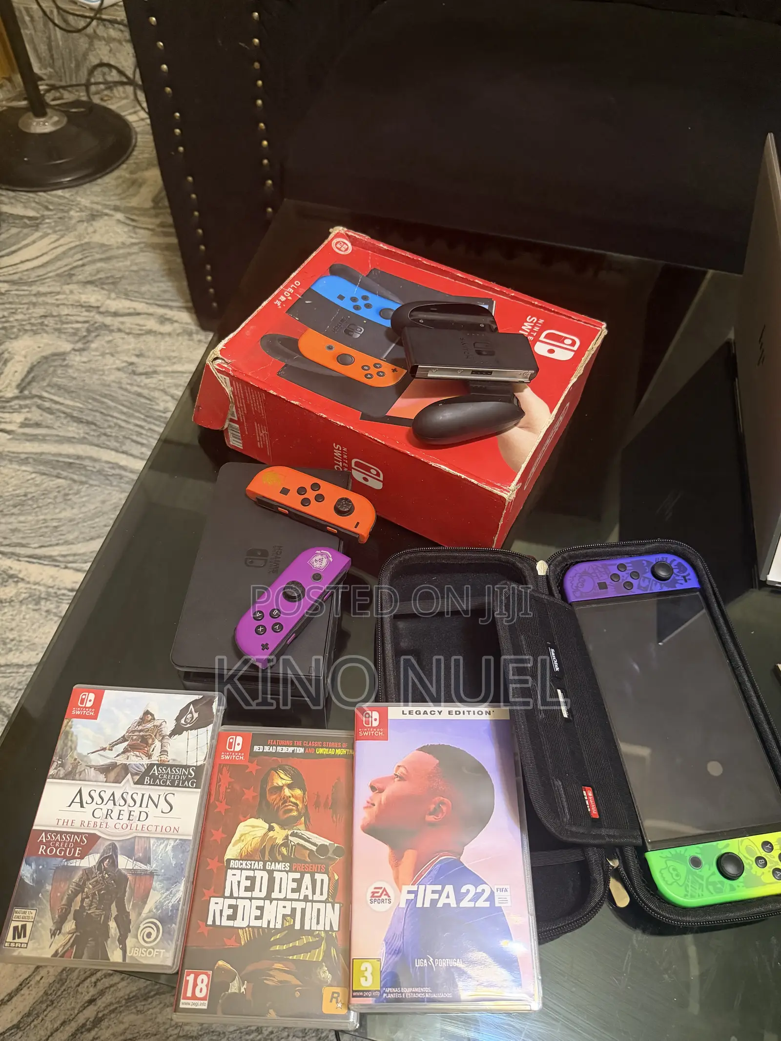 Hacked Nintendo Switch Oled for Sale