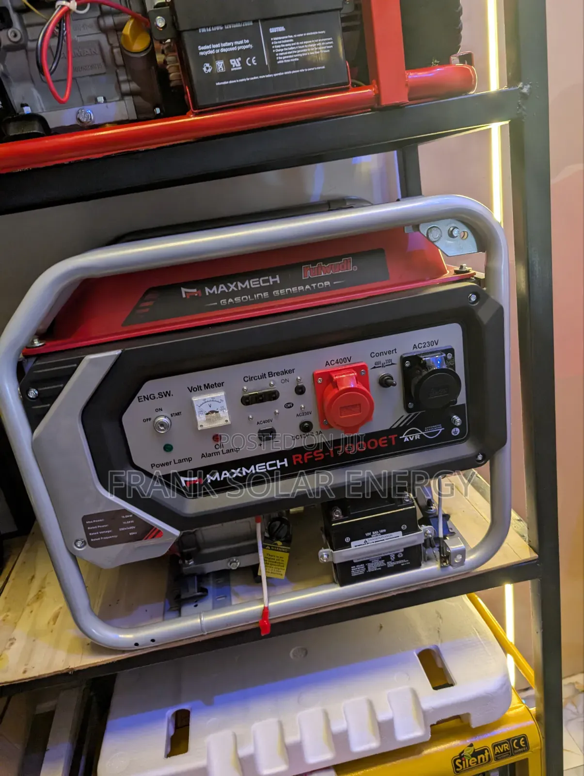 Brand New 8.5kva Three Face Maxmech Generator With % Copper Coil
