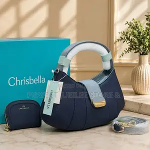 Chrisbella 2in1 Quality Leather Bag