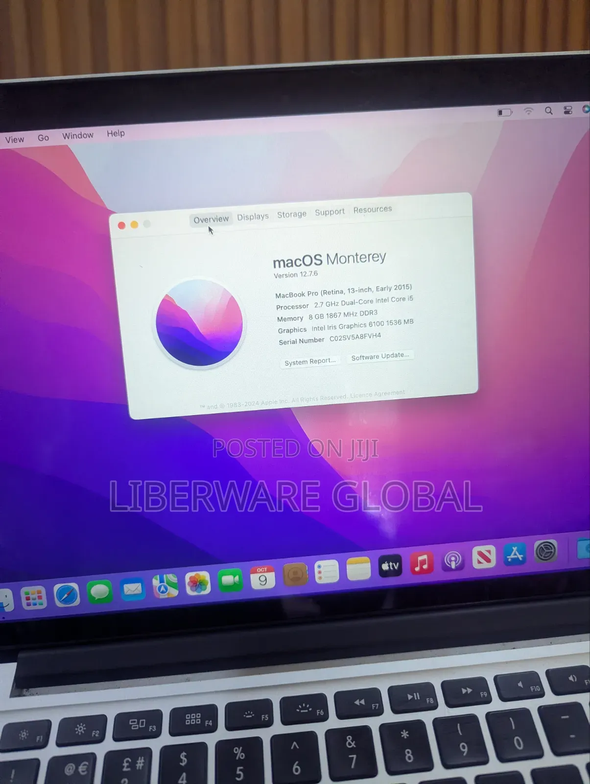 Laptop Apple MacBook 2015 8GB Intel Core i5 SSD 256GB