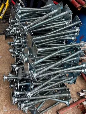 Galvanized U & Flat Base Jack
