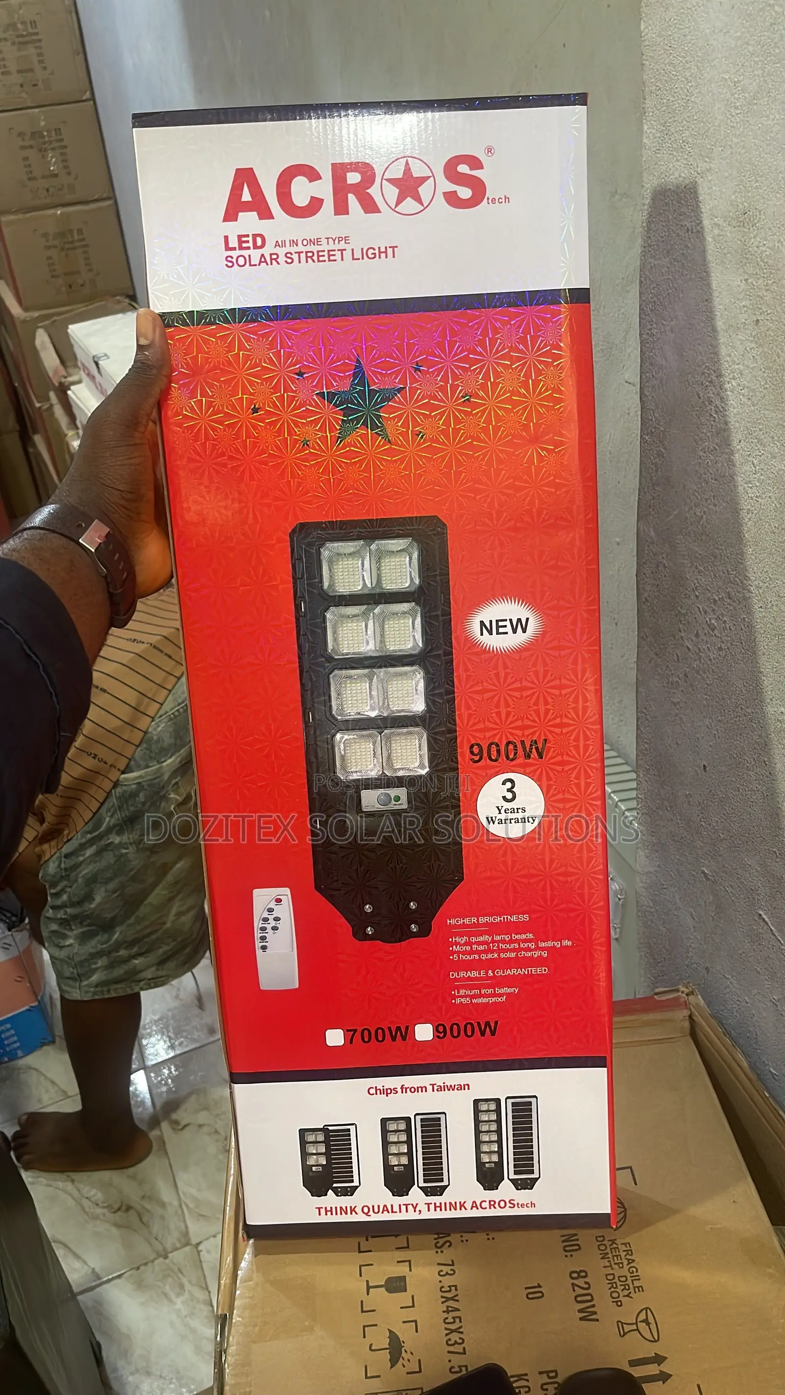 800w Solar Street Lights