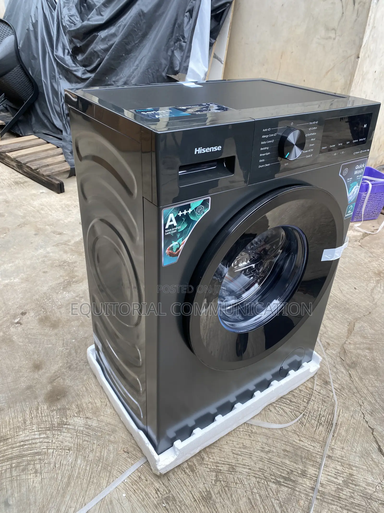Hisense WF1I6022BK 6KG Inverter Front Loader Washer