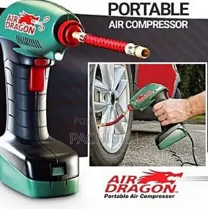 AIR DRAGON Portable Air Compressor: Hand-Held Tyre Inflator