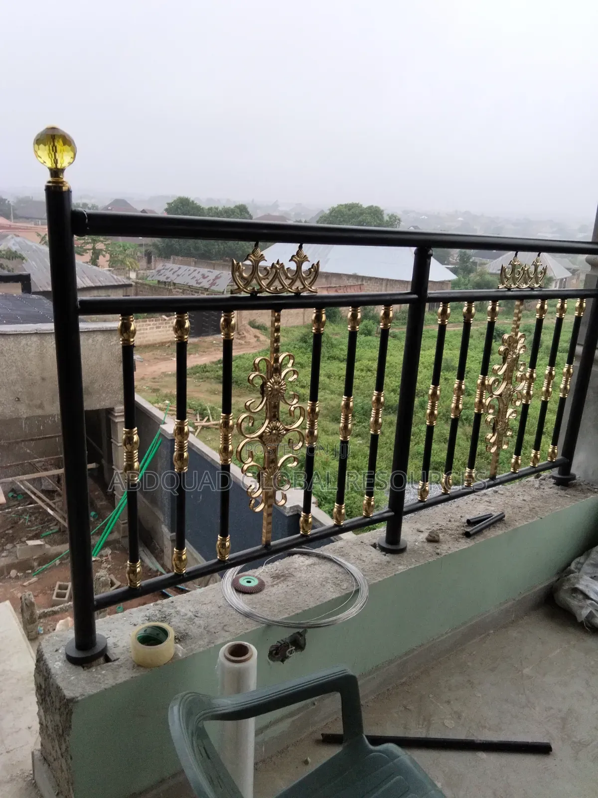 Stainless Steel Black Rails